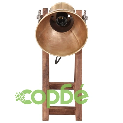 Настолна лампа 25 W, античен месинг, 30x17x40 см, E27 ➤ топ цена ➤ sorbe.bg