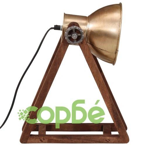 Настолна лампа 25 W, античен месинг, 30x17x40 см, E27 ➤ топ цена ➤ sorbe.bg