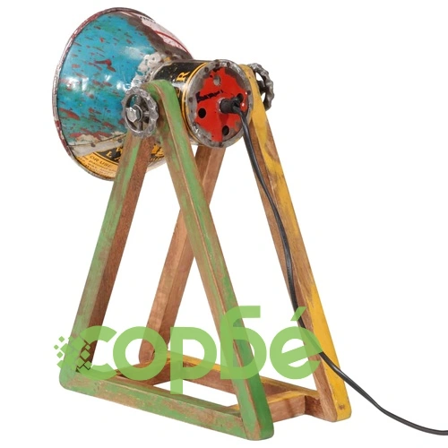 Настолна лампа 25 W многоцветна 30x17x40 см E27 ➤ топ цена ➤ sorbe.bg