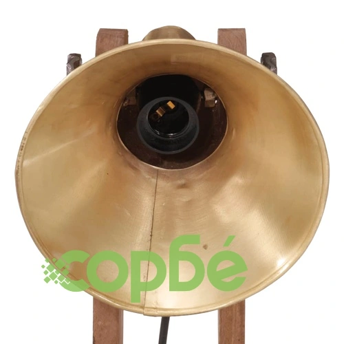 Настолна лампа 25 W, античен месинг, 23x13x52 см, E27 ➤ топ цена ➤ sorbe.bg