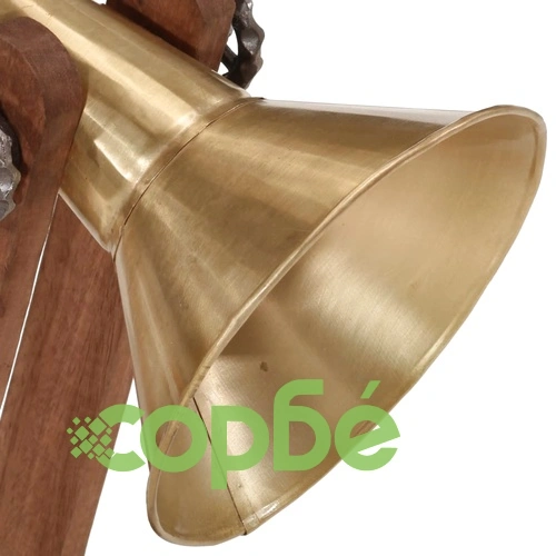 Настолна лампа 25 W, античен месинг, 23x13x52 см, E27 ➤ топ цена ➤ sorbe.bg