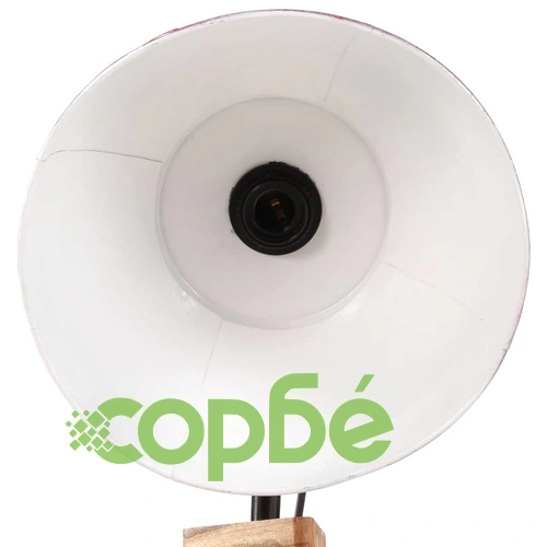 Подова лампа 25 W винтидж състарено червено 45x45x120 см E27 ➤ топ цена ➤ sorbe.bg