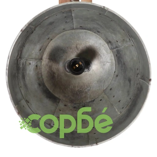 Лампа за таван 25 W, винтидж, сребриста, 105x30x65-108 см, E27 ➤ топ цена ➤ sorbe.bg