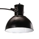 Подова лампа, 25 W, черна, 150 см, E27