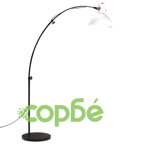 Подова лампа, 25 W, бяла, 150 см, E27 ➤ топ цена ➤ sorbe.bg