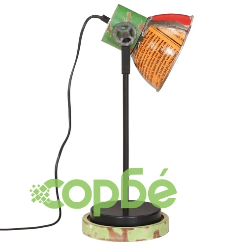 Настолна лампа 25 W многоцветна 17x17x50 см E27 ➤ топ цена ➤ sorbe.bg
