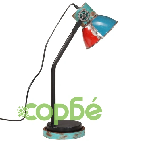 Настолна лампа 25 W многоцветна 18x18x60 см E27 ➤ топ цена ➤ sorbe.bg