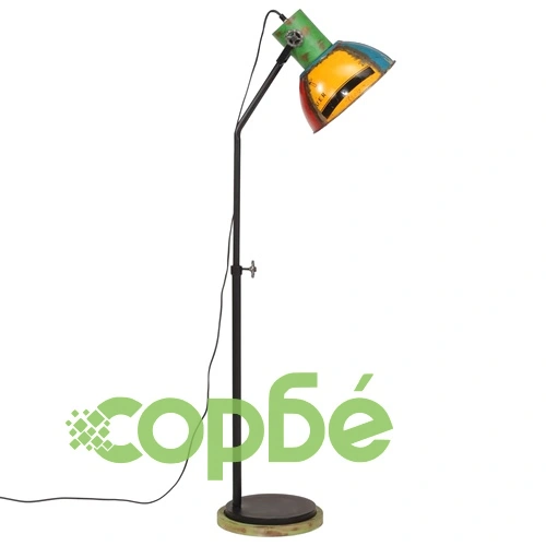Подова лампа, 25 W, многоцветна, 30x30x100-150 см, E27 ➤ топ цена ➤ sorbe.bg