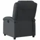 Масажен наклоняем стол, черен, естествена кожа