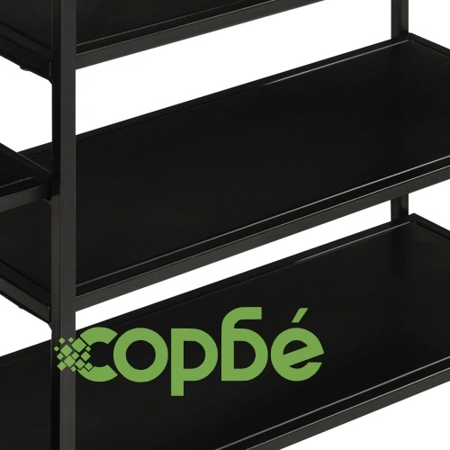 Конзолна маса, 110x30x75 cм, мангово дърво масив и желязо ➤ топ цена ➤ sorbe.bg