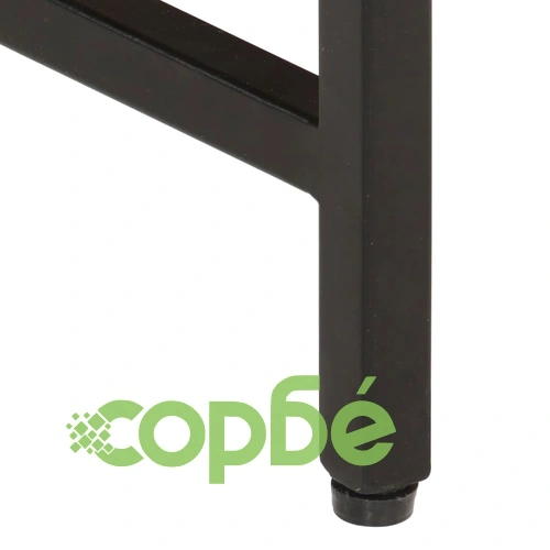 Стифиращи маси за кафе, 3 бр, дърво груб манго масив и желязо ➤ топ цена ➤ sorbe.bg