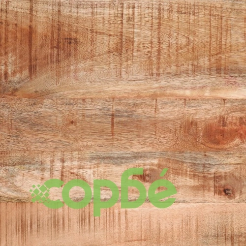 Стифиращи маси за кафе, 3 бр, дърво груб манго масив и желязо ➤ топ цена ➤ sorbe.bg