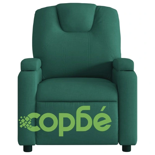 Масажен наклоняем стол, тъмнозелен, текстил ➤ топ цена ➤ sorbe.bg