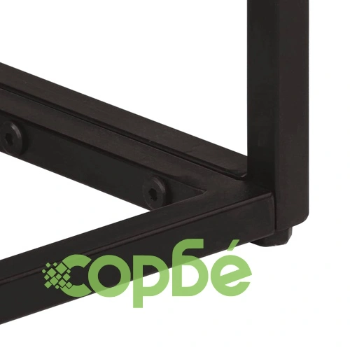 Конзолна маса, 90x30x76 cм, мангово дърво масив и желязо ➤ топ цена ➤ sorbe.bg