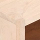ТВ шкаф, 110x30x40 см, масивно мангово дърво и желязо