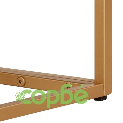 Конзолна маса, 90x30x76 cм, мангово дърво масив и желязо ➤ топ цена ➤ sorbe.bg