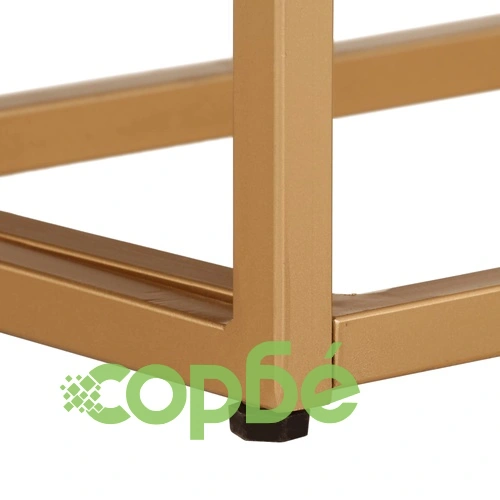 Конзолна маса, 90x30x76 cм, мангово дърво масив и желязо ➤ топ цена ➤ sorbe.bg