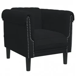 Кресло, черно, кадифе