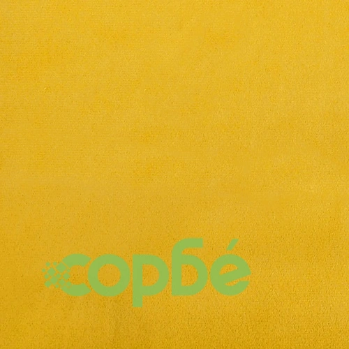 Честърфийлд диван с болстери, 3-местен, жълт, кадифе ➤ топ цена ➤ sorbe.bg