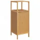 Шкаф за баня с рафт 36x33x87 см бамбук