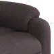 Масажен наклоняем стол, тъмнокафяв, текстил