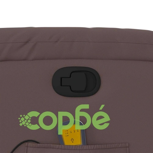 Масажен наклоняем стол, кафяв, изкуствена кожа ➤ топ цена ➤ sorbe.bg