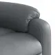 Масажен наклоняем стол, сив, изкуствена кожа