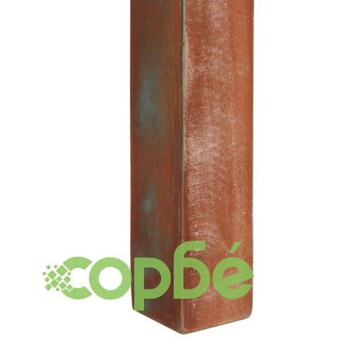 Трапезна маса, 110x55x76 cм, регенерирано дърво масив ➤ топ цена ➤ sorbe.bg