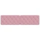Мека табла за легло, розова, 200 см, кадифе