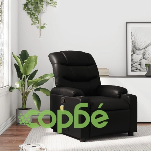 Масажен наклоняем стол, черен, изкуствена кожа ➤ топ цена ➤ sorbe.bg