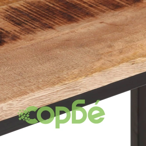 Конзолна маса, 70x35x70 см, грубо мангово дърво масив ➤ топ цена ➤ sorbe.bg