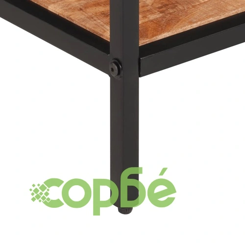 Конзолна маса, 70x35x70 см, грубо мангово дърво масив ➤ топ цена ➤ sorbe.bg