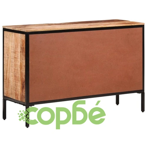 Бюфет 105x35x70 см грубо мангово дърво масив ➤ топ цена ➤ sorbe.bg