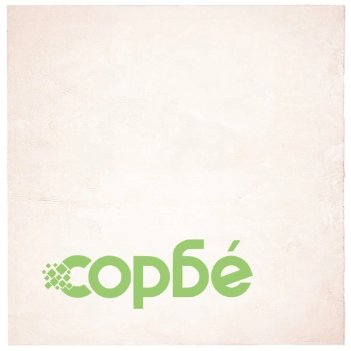 Килим HUARTE с къс косъм, мек и миещ се, бежов, 240x240 см ➤ топ цена ➤ sorbe.bg