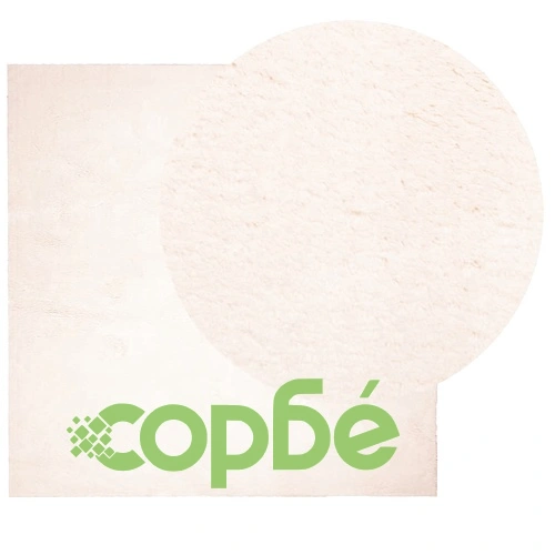 Килим HUARTE с къс косъм, мек и миещ се, бежов, 240x240 см ➤ топ цена ➤ sorbe.bg