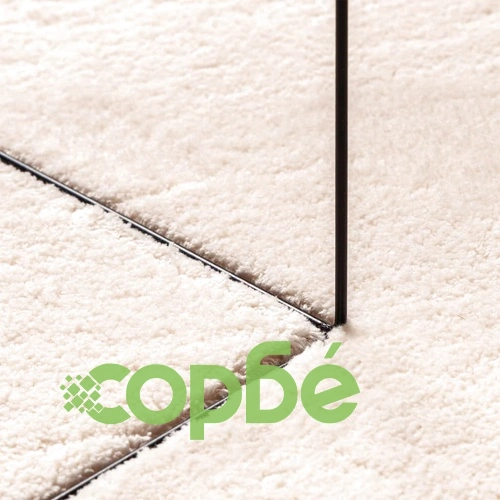 Килим HUARTE с къс косъм, мек и миещ се, бежов, 240x240 см ➤ топ цена ➤ sorbe.bg