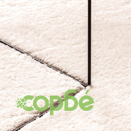 Килим HUARTE с къс косъм, мек и миещ се, бежов, 240x340 см ➤ топ цена ➤ sorbe.bg