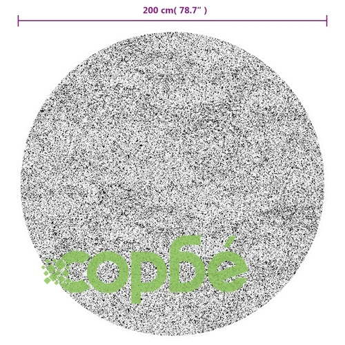 Килим HUARTE с къс косъм, мек и миещ се, бежов,  200 см ➤ топ цена ➤ sorbe.bg