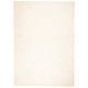 Килим HUARTE с къс косъм, мек и миещ се, кремав, 200x280 см