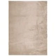 Килим HUARTE с къс косъм, мек и миещ се, пясъчен, 240x340 см