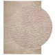 Килим HUARTE с къс косъм, мек и миещ се, пясъчен, 240x340 см