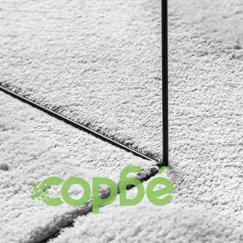 Килим HUARTE с къс косъм, мек и миещ се, сив, 240x340 см ➤ топ цена ➤ sorbe.bg