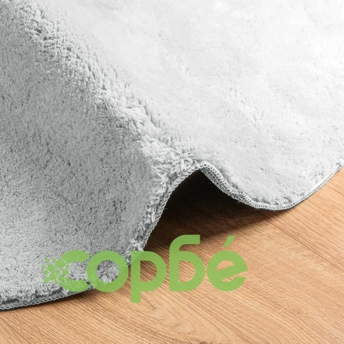 Килим HUARTE с къс косъм, мек и миещ се, сив,  160 см ➤ топ цена ➤ sorbe.bg