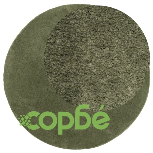 Килим HUARTE с къс косъм, мек и миещ се, горско зелен,  200 см ➤ топ цена ➤ sorbe.bg