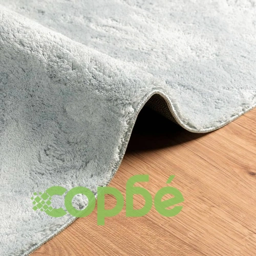 Килим HUARTE с къс косъм, мек и миещ се, син, 140x200 см ➤ топ цена ➤ sorbe.bg