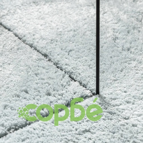 Килим HUARTE с къс косъм, мек и миещ се, син, 140x200 см ➤ топ цена ➤ sorbe.bg