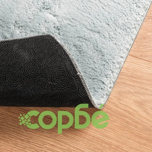 Килим HUARTE с къс косъм, мек и миещ се, син, 160x230 см ➤ топ цена ➤ sorbe.bg