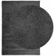Шаги килим с дълъг косъм, модерен, антрацит, 160x230 см