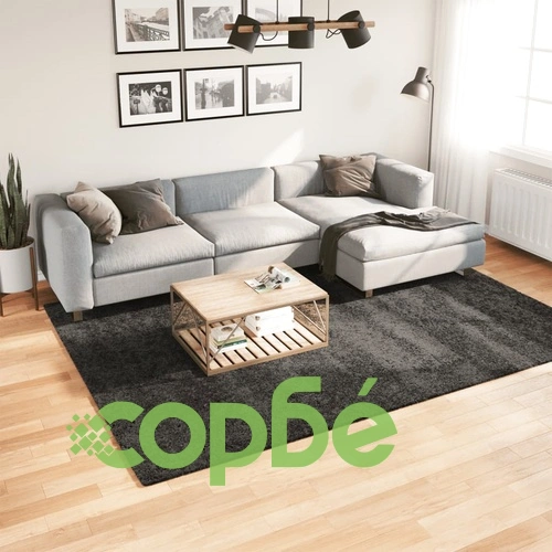 Шаги килим с дълъг косъм 