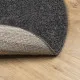 Шаги килим с дълъг косъм, модерен, антрацит, Ø 160 см